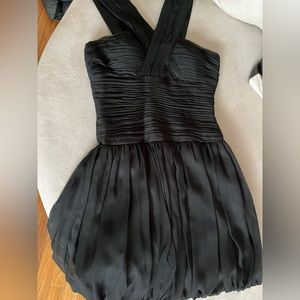 Adrianna Papell Black semi formal dress in Size 4P. NWOT